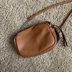 Brown cross body